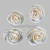 Natural sola wood flower handmade wooden rose bloom
