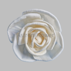 Handmade sola wood rose flower natural eco friendly wooden rose