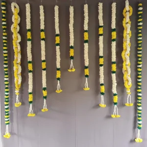 Set of Complete 11 Sola Wood Garland Backdrops