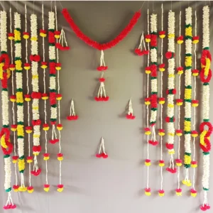 Set of Sola Wood Garland Backdrops