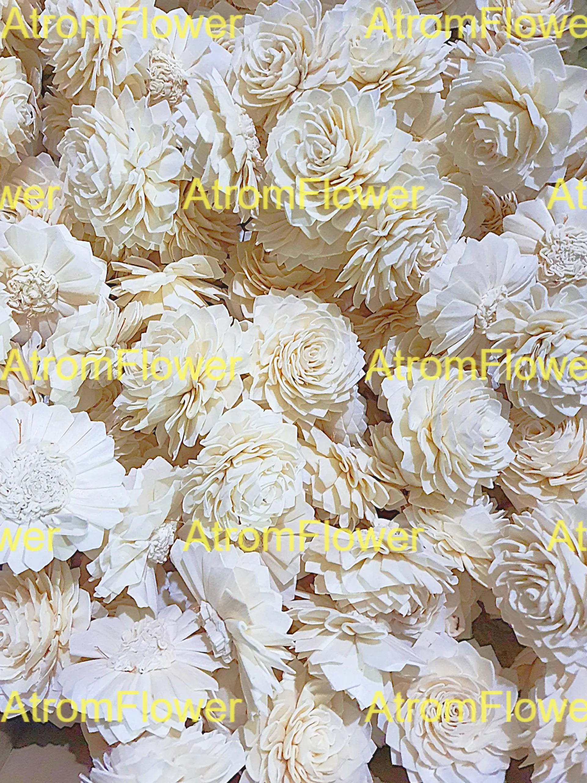 Sola wood Dahlia flower - Image 4