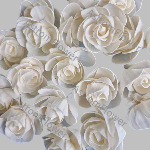 Ivory Chalta sola wood flower for craft decoration