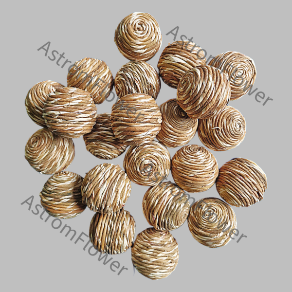 Wholesale sola wood rope balls