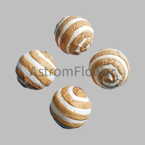 Handcrafted Sola Wood Globe Ball natural decorative eco friendly craft ball