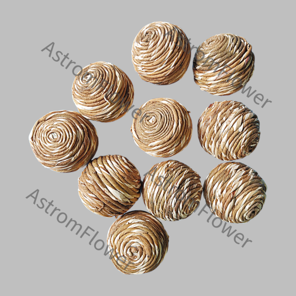 Eco friendly sola wood decorative balls