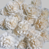 Sola wood carnation flower bouquet decoration craft flower