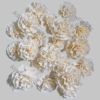 Eco friendly sola wood carnation flower for wedding decoration