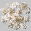 Eco friendly sola wood camellia decorative craft flower