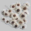 Natural shola wood sunflower handmade flower