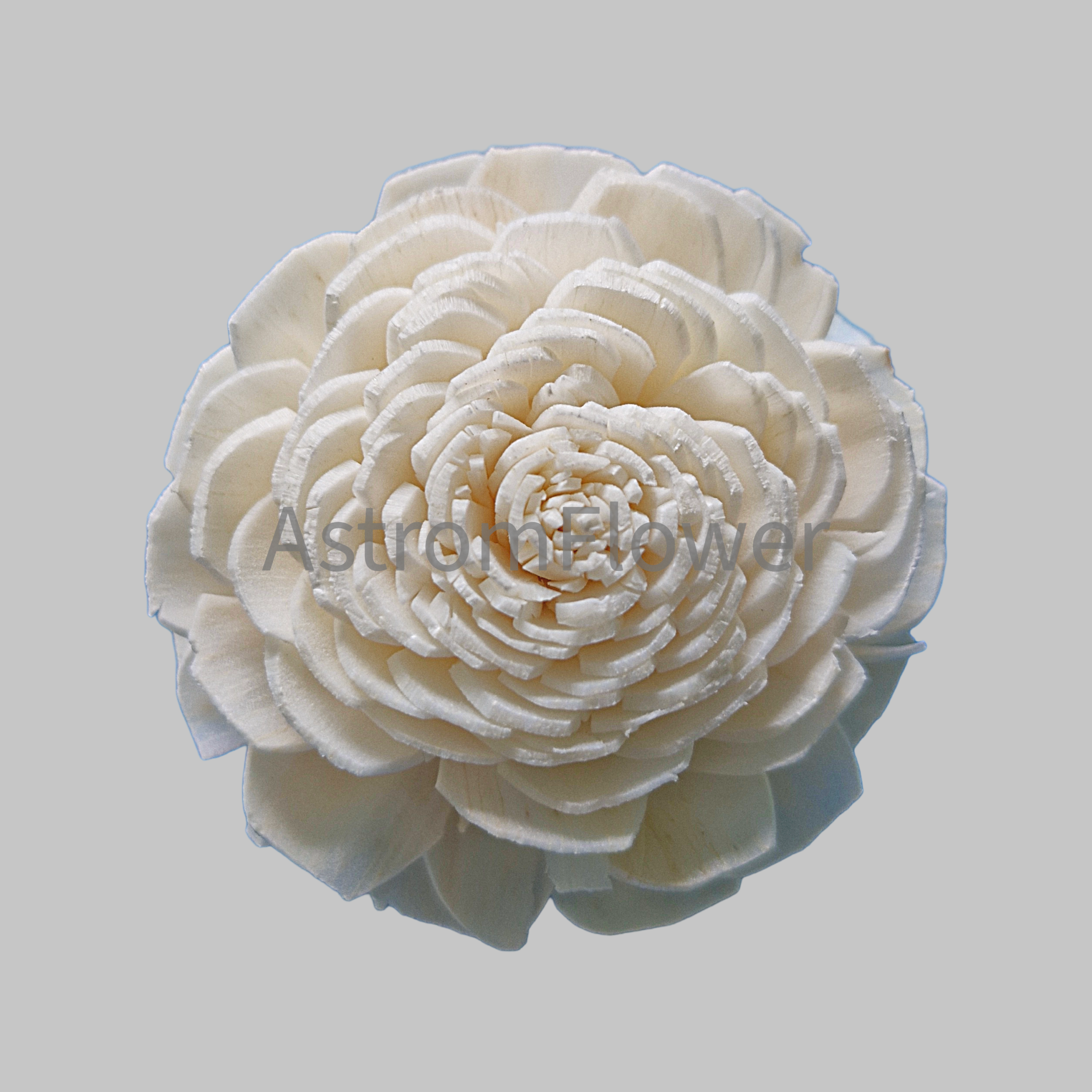 Handmade Beli Flower made from natural sola wood for craft and wedding decoration