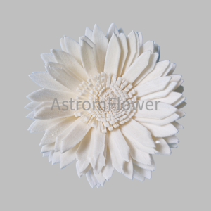 Handmade Sola Wood Sun Flower Natural Decorative Craft Flower