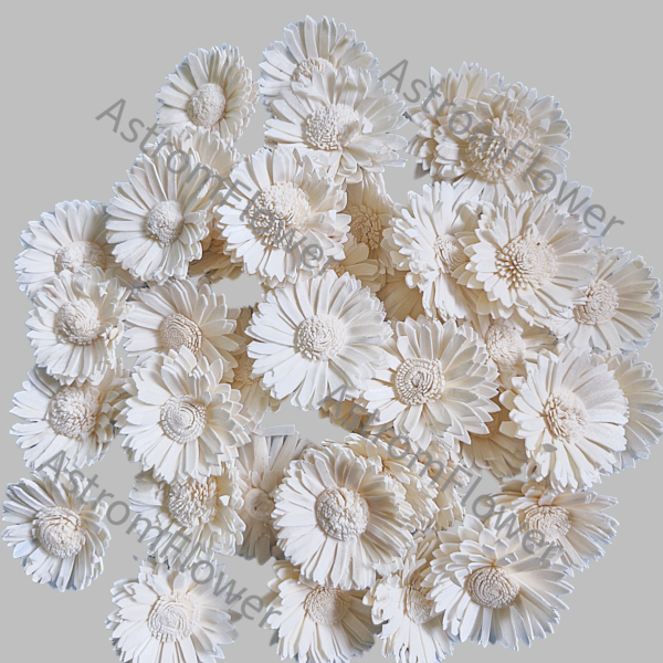 Eco Friendly Sola Wood Sun flower for Wedding and Home Decoration